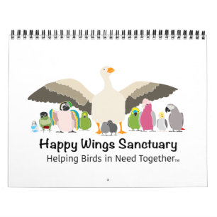Happy Wings Sanctuary Calendar Fundraiser