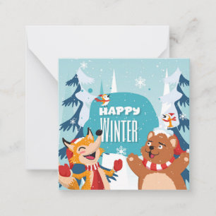 Happy Winter Card