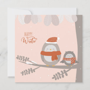 Happy Winter Holiday Card