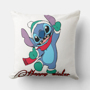Happy winter season cushion