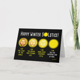 HAPPY WINTER SOLSTICE! - CARD