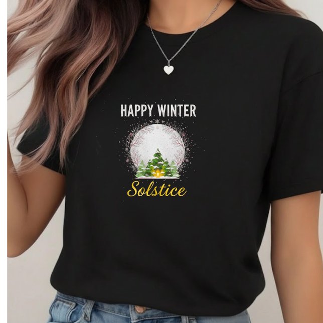 Happy Winter Solstice | Yule Celebration Tee (Creator Uploaded)