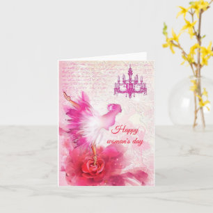 Happy woman's day card