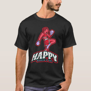 Happy Women s Day 2023 Boxing Strong Embrace Equit T-Shirt