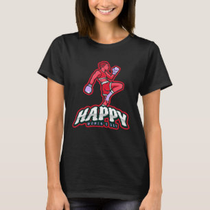 Happy Women s Day 2023 Boxing Strong Embrace Equit T-Shirt