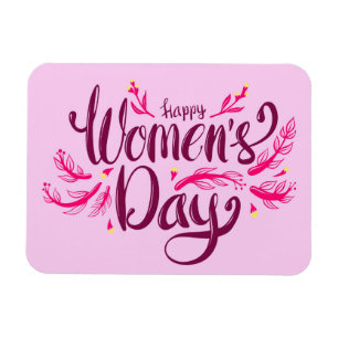 Happy Women's Day Magnet