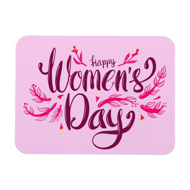 Happy Women's Day Magnet (Horizontal)