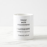 Happy Work Anniversary, Coworker Gift