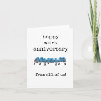 Happy Work Anniversary From All of Us, Birds
