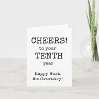 Happy Work Anniversary, Tenth Year