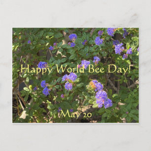 Happy World Bee Day! Postcard