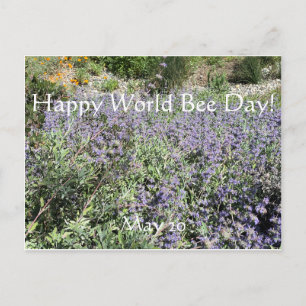 Happy World Bee Day!Postcard Postcard