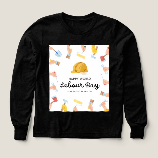 Happy world labour day design (Design Front)
