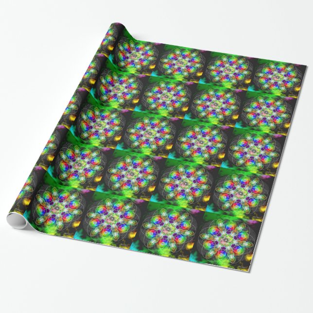 Happy Wrapping Paper (Unrolled)