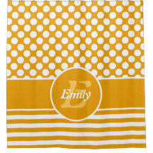 Happy Yellow & White Name Geometric Pattern
