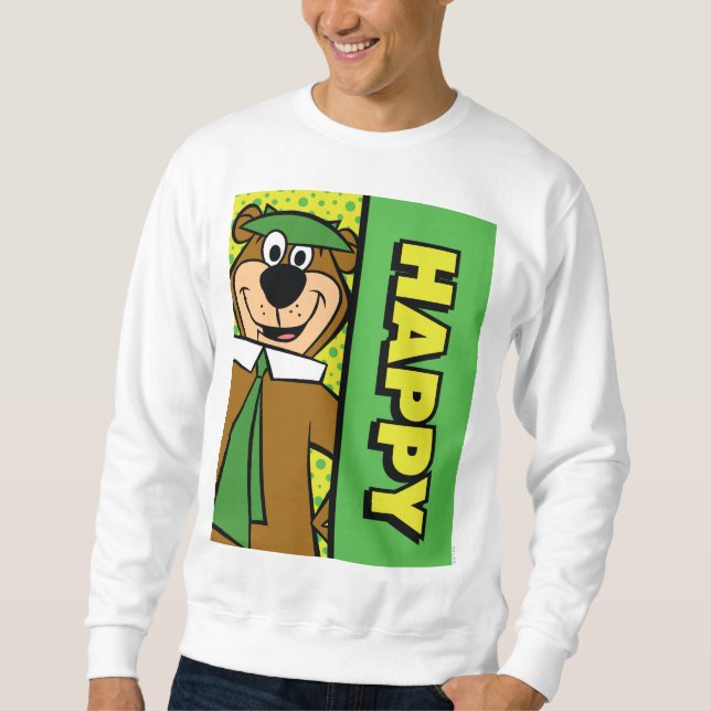 Happy Yogi Bear Sweatshirt (Front)