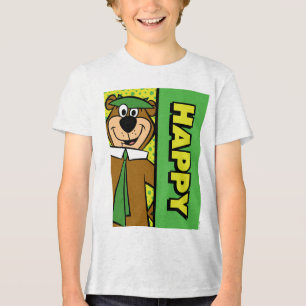 Happy Yogi Bear Tri-Blend Shirt