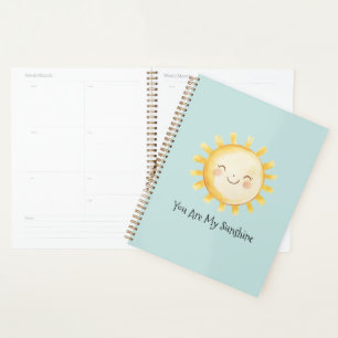 Happy You Are My Sunshine  Planner