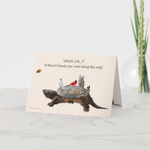 HappyBirthday: What's life without friends. Card