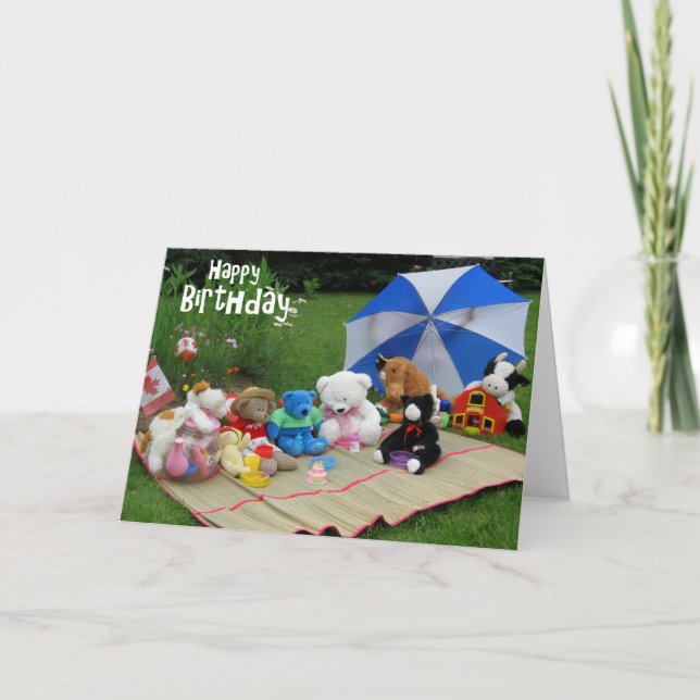 HappyBirthdayPicnic Card (Front)