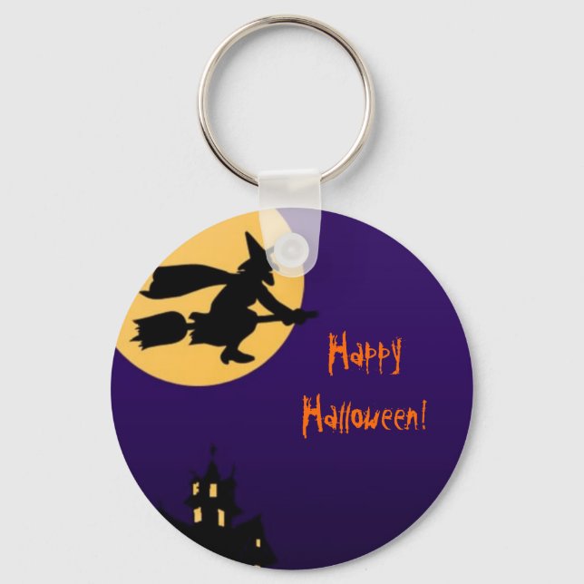 HappyHalloween Keychain (Front)