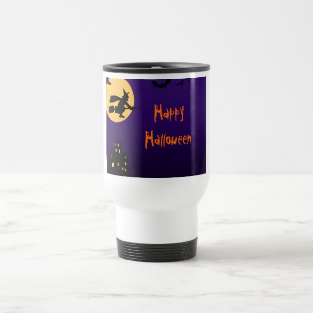 HappyHalloween Travel Mug (Center)