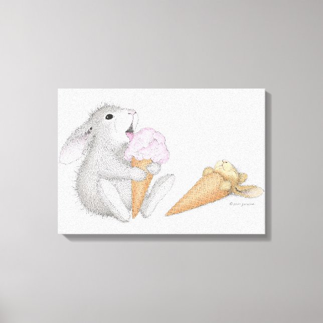 HappyHoppers® Wrapped Canvas (Front)