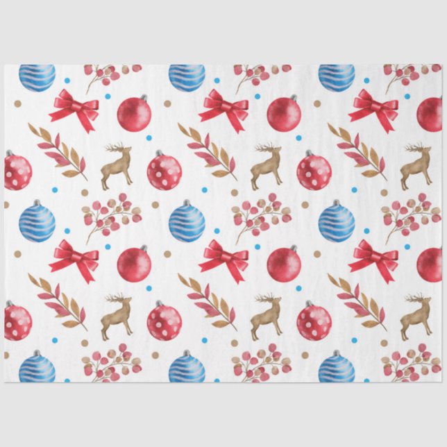 HappyLand Christmas Design 4 Tissue Paper (Front)