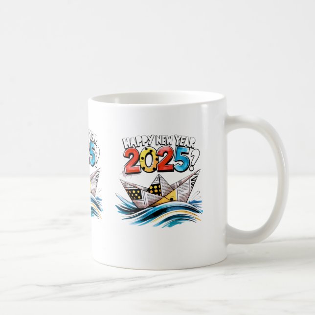 HappyNewYear2025 Coffee Mug (Right)