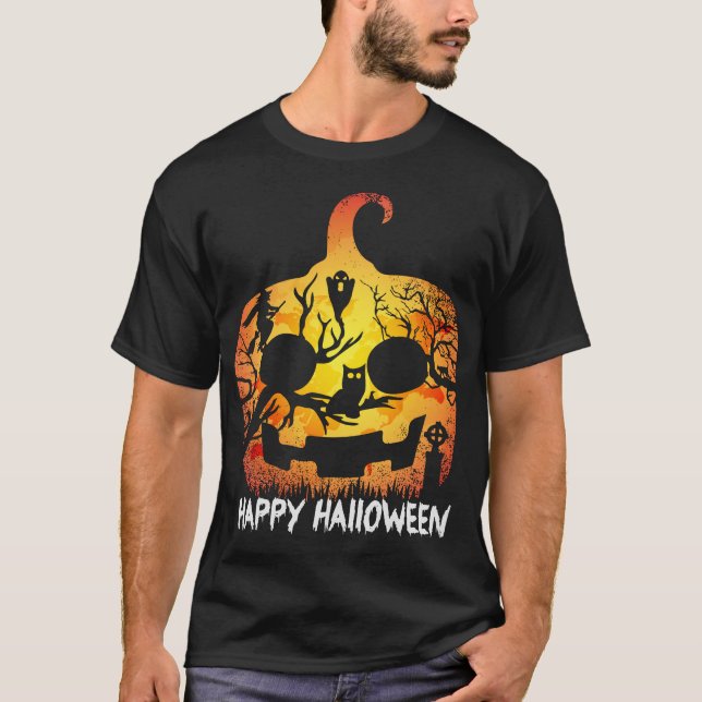 happyy halloween costume T-Shirt (Front)