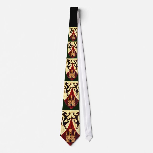 Hapsburg Heraldry Tie (Front)