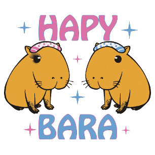 Hapybara - Funny capybara  T-Shirt