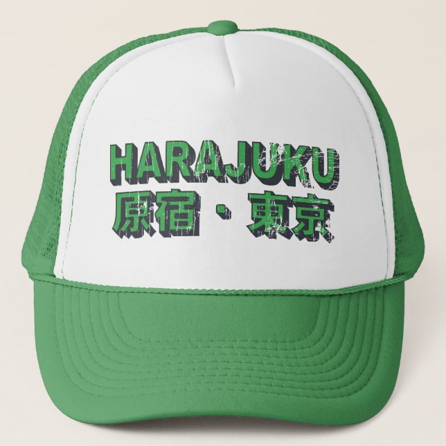 Harajuku Trucker Hat (Front)