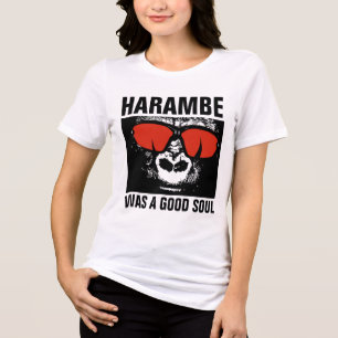 HARAMBE gorilla WAS A GOOD SOUL T-Shirts