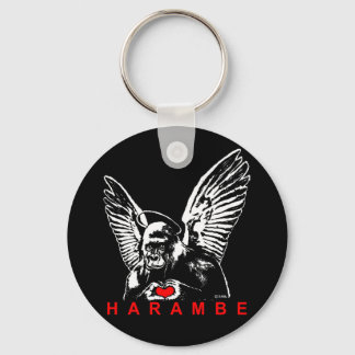 Harambe Key Ring
