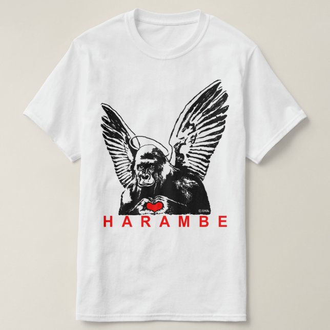 Harambe T-Shirt (Design Front)