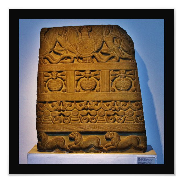 Harappan Civilisation Art Photo Print (Front)