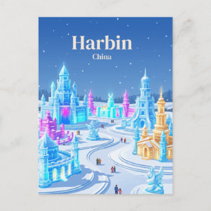 Harbin, China Postcard