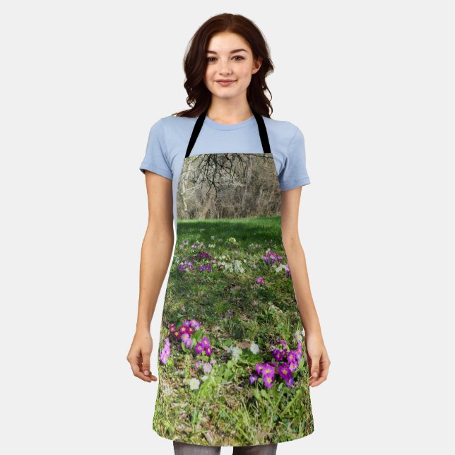 Harbinger of Spring All Over Print Apron (Worn)