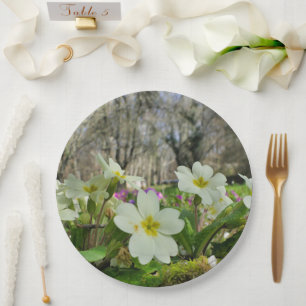Harbinger of Spring Paper Plate