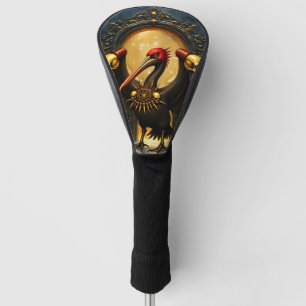 Harbinger of the Golden Gate The Nocturnal Pelican Golf Head Cover