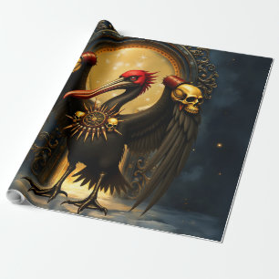 Harbinger of the Golden Gate The Nocturnal Pelican Wrapping Paper