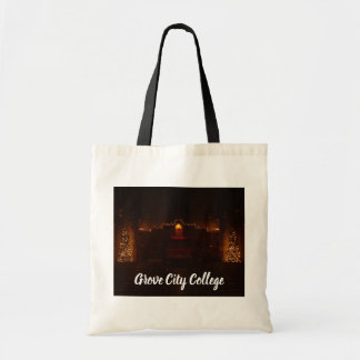 Harbison Chapel at Christmas Grove City College Tote Bag