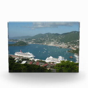 Harbor at St. Thomas US Virgin Islands Photo Block