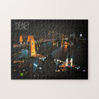 harbor bridge nights jigsaw puzzle