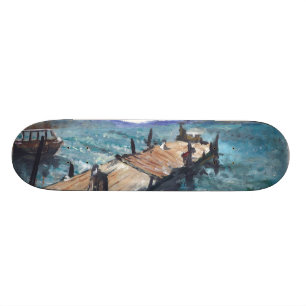 Harbor by the Sea Skateboard