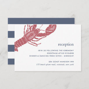 Harborside Reception Enclosure Card