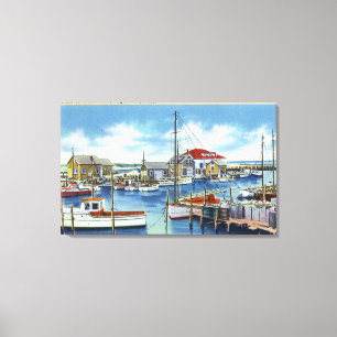 Harborview of the Waterfront Canvas Print