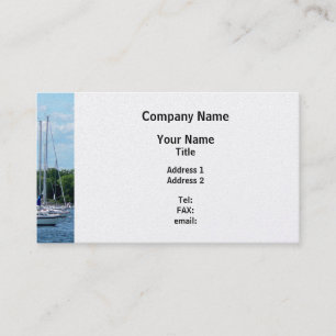 Harbour at Bristol Ri - Platinum Finish Business Card