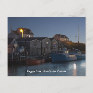 Harbour At Peggy's Cove postcard